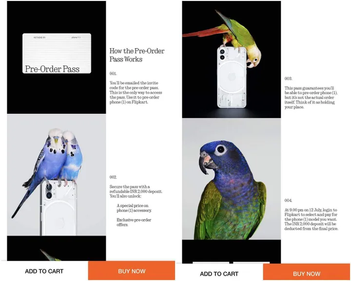 nothing phone 1 preorder pass mukul sharma tweet
