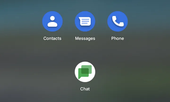 old google messages icon