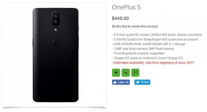 oneplus 5
