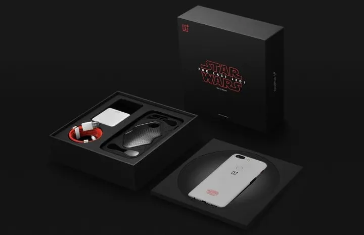 oneplus 5t star wars limited edition box zkx3yq