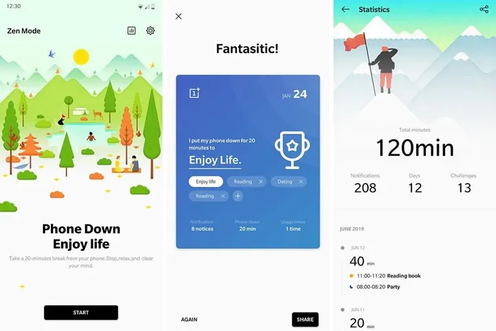 oneplus 7 pro zen mode 1557996708329
