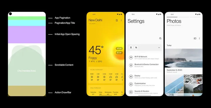 oneplus oxygenos 11 design