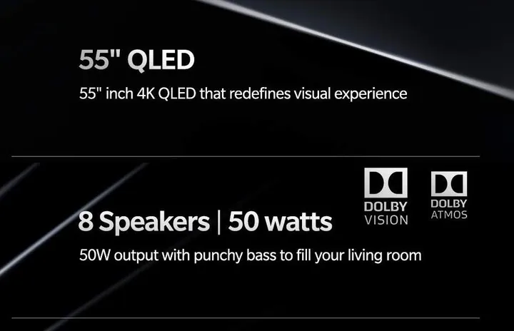 oneplus tv speakers dolby