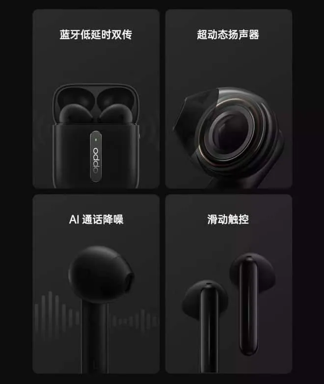 oppo enco free earbuds 3