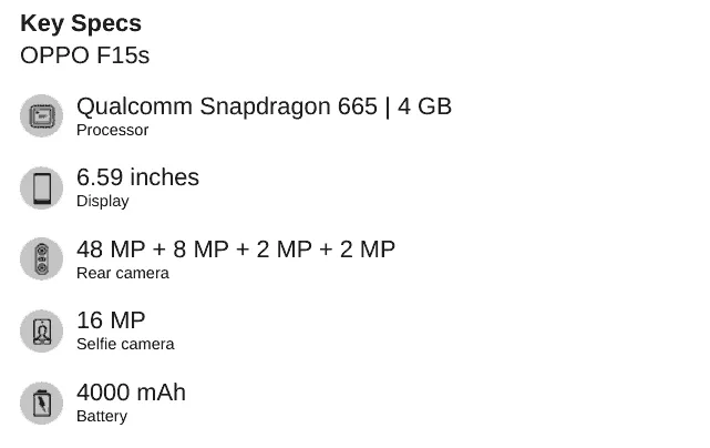 oppo f15s