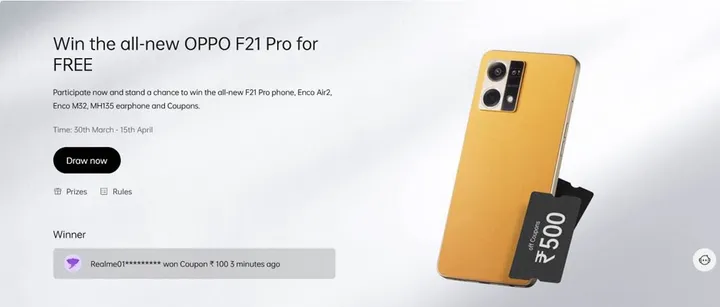 oppo f21 pro series india competition