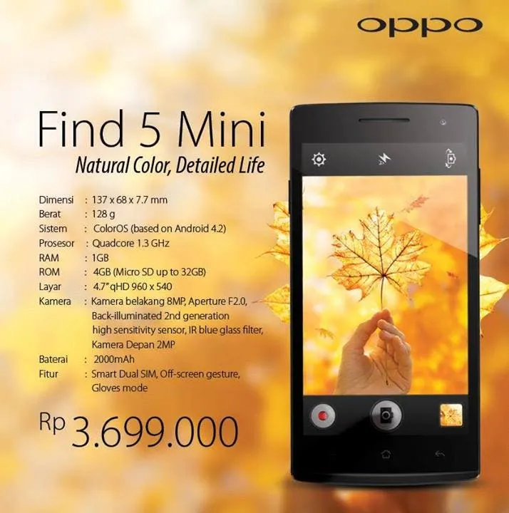 oppo find 5 mini2