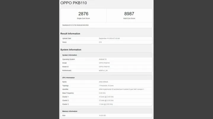oppo find x8 benchmark testi 3