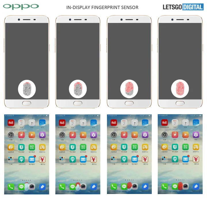 oppo in display