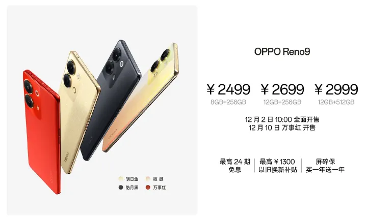 oppo reno 9 a