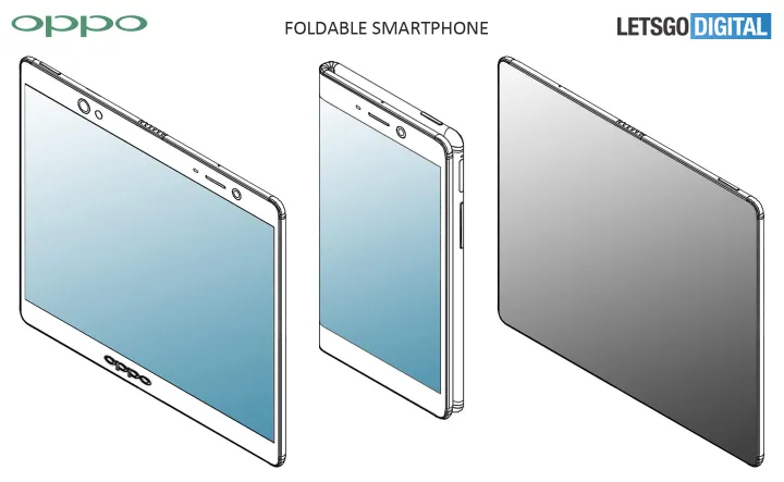opvouwbare oppo smartphone