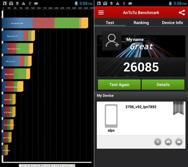 orientphone n8 antutu