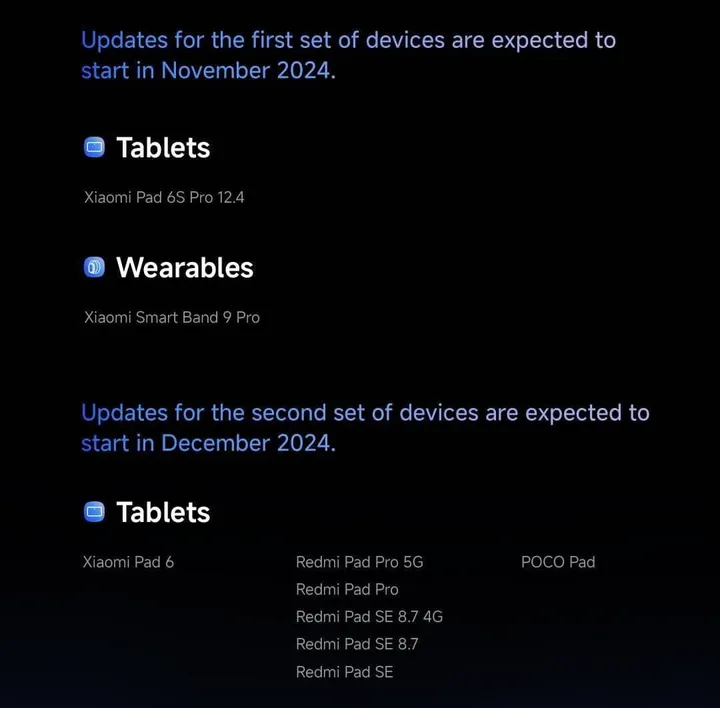 other devices getting hyperos 2