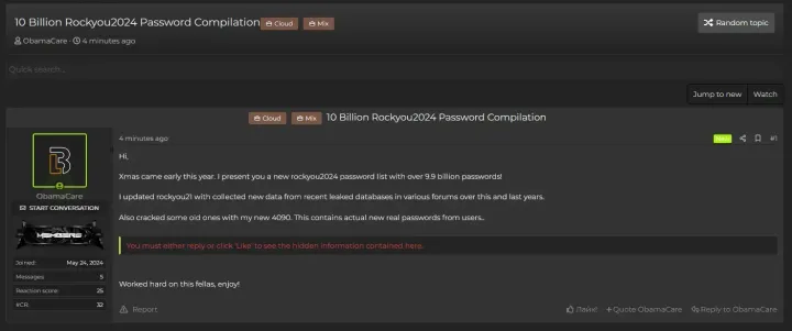 password leak a