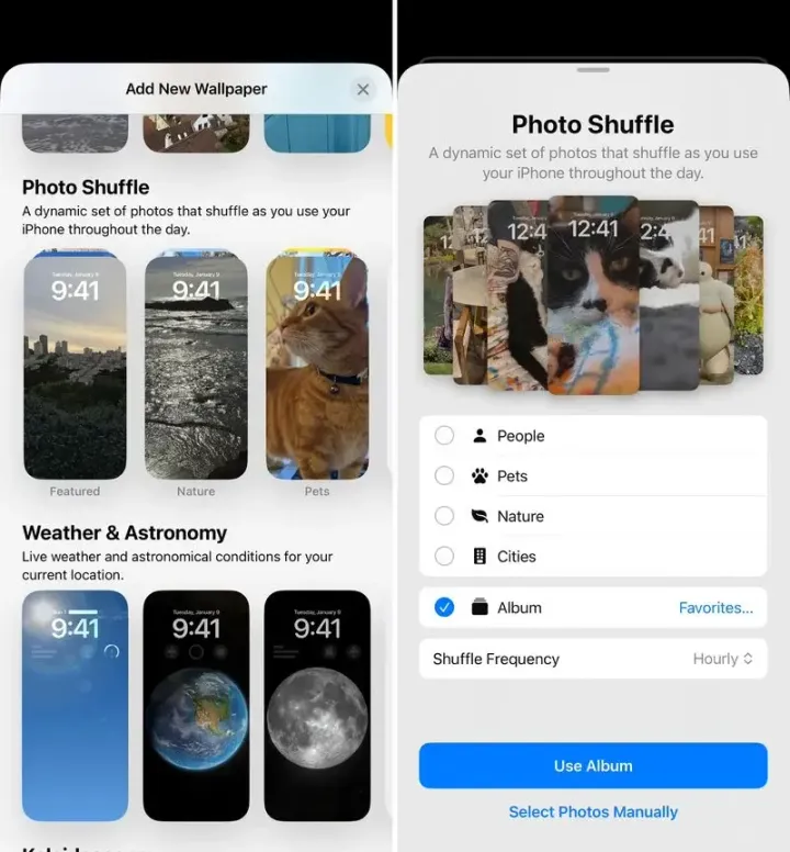 photo shuffle