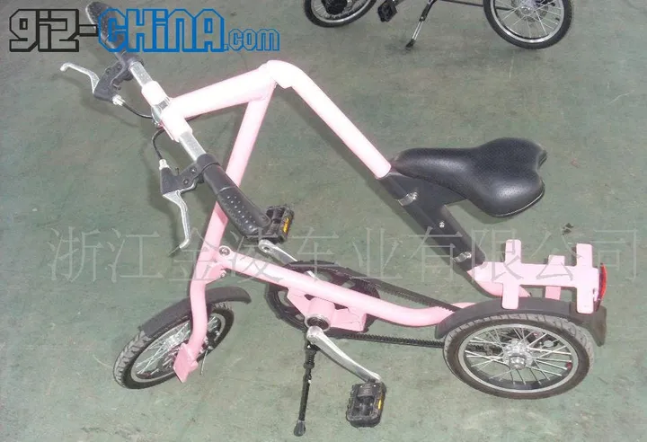 pink strida ebike