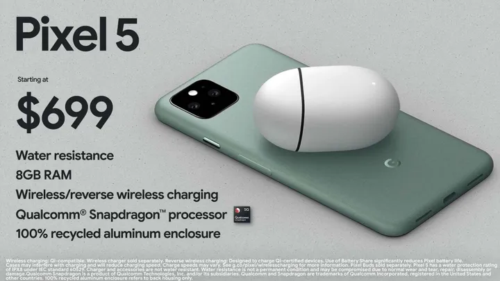 pixel 5 details