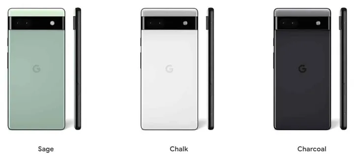 pixel 6a colors