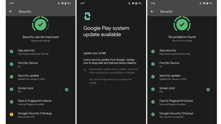 pixel 7 and 6 get january 2023