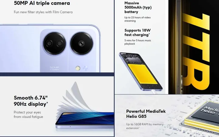 poco c65 main highlights