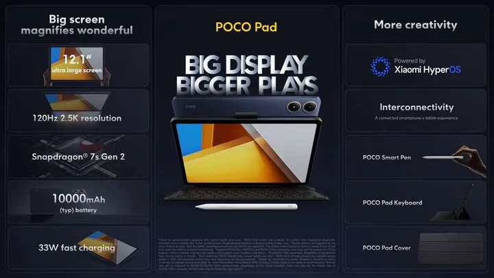 poco pad 3