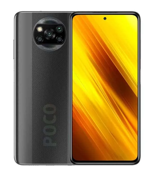 pocox3 black