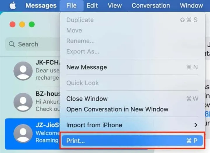print messages from mac messages app 768x562 1