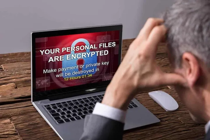 ransomware message