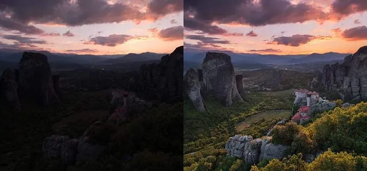 raw photos on adobe lightroom