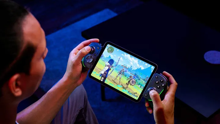 razer kishi ultra with tablet