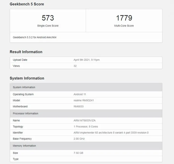 realme 8 5g