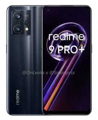 realme 9 pro design render