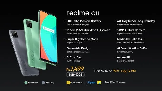 realme c11