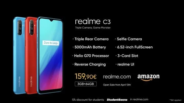 realme c3