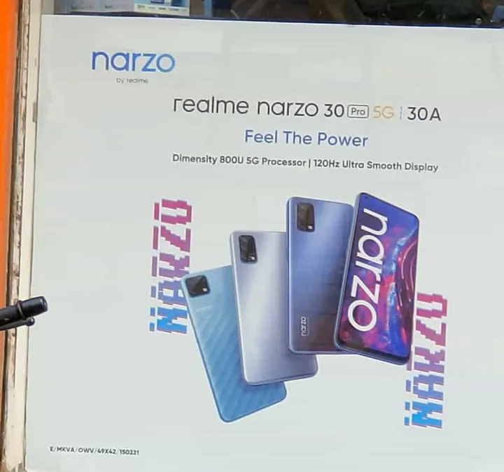 realme narzo 30a
