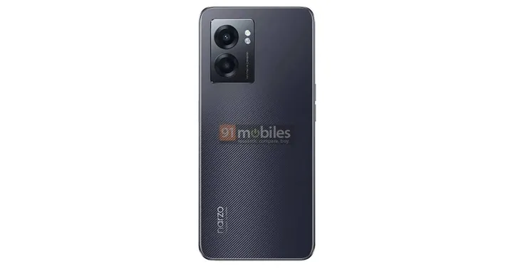 realme narzo 50 5g renders 2