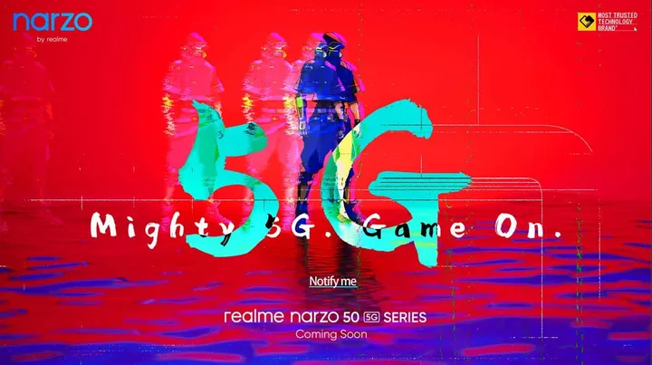 realme narzo 50 india launch teaser