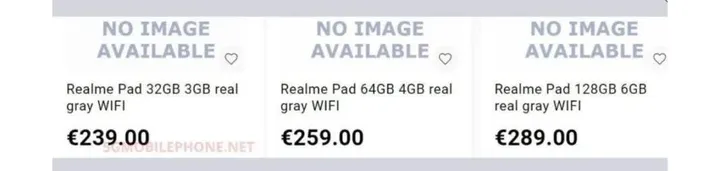 realme pad european pricing