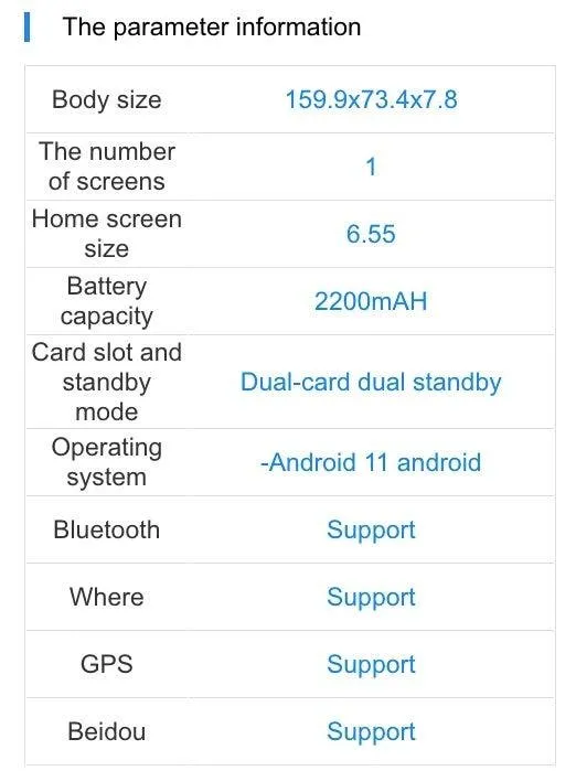 realme rmx3116 tenaa specs