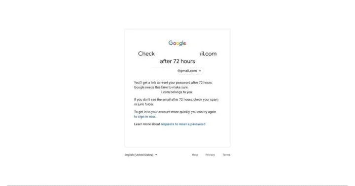 recover gmail password step 3