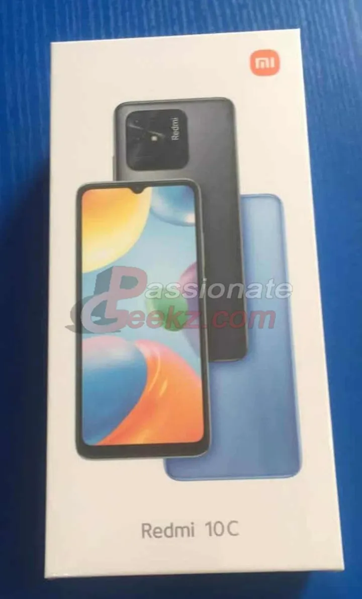 redmi 10c retail box leaked