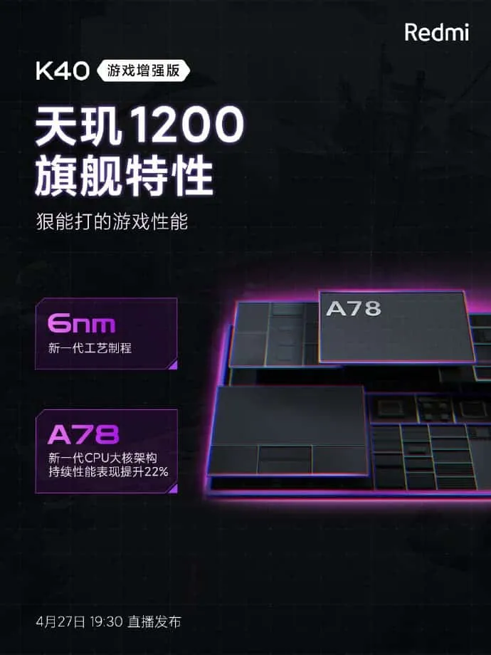 redmi k40 gaming phone b