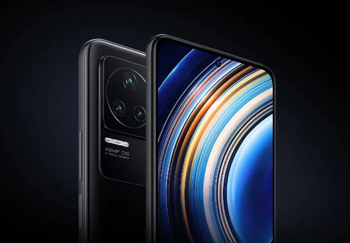 redmi k60 front and back