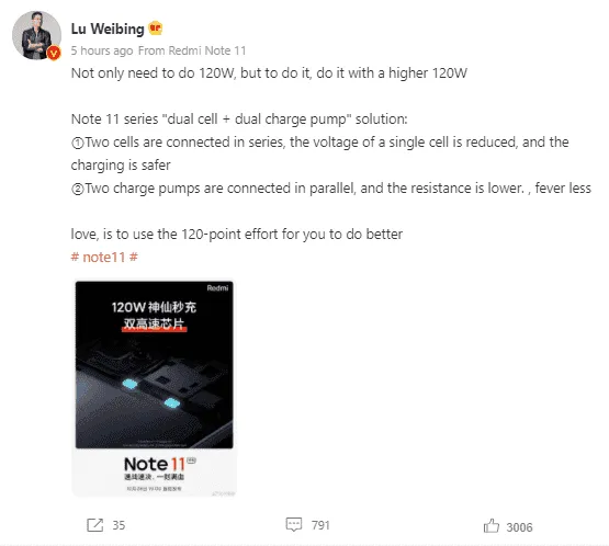 redmi note 11 120w a
