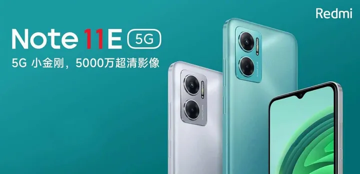 redmi note 11e 5g china