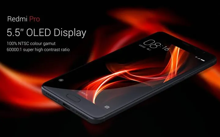 redmi pro oled display big