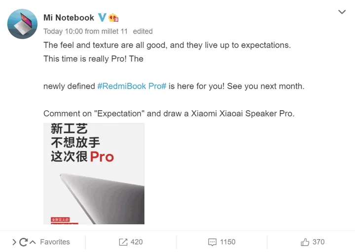 redmibook pro
