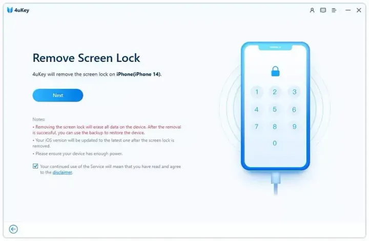 remove screen lock on ipad