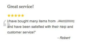 review sample article