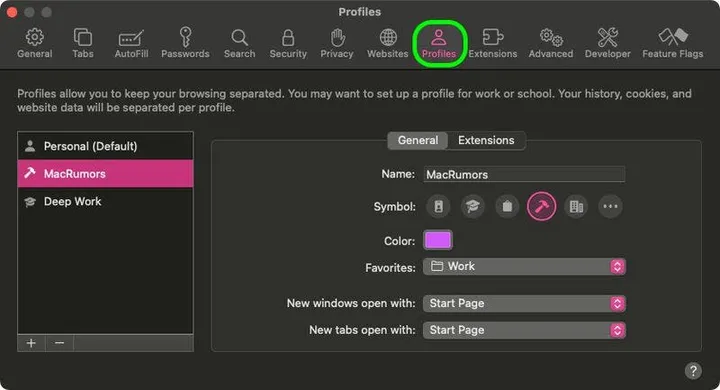 safari profiles1